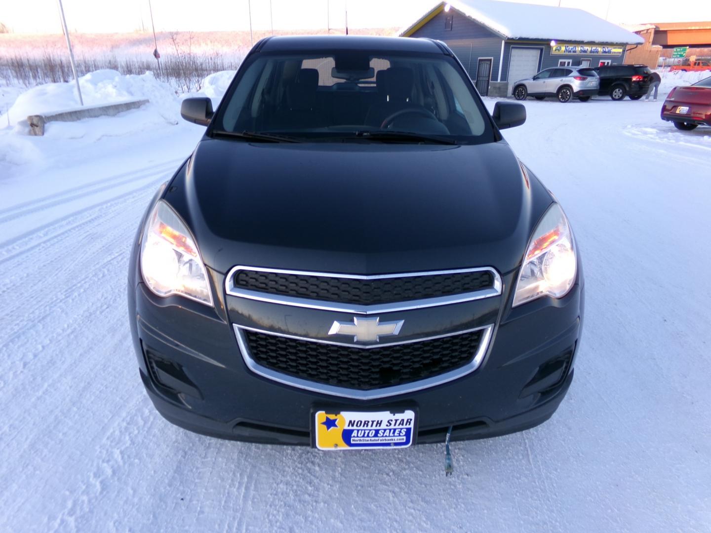 2012 Black Chevrolet Equinox LS 2WD (2GNALBEK4C1) with an 2.4L L4 DOHC 16V engine, 6-Speed Automatic transmission, located at 2630 Philips Field Rd., Fairbanks, AK, 99709, (907) 458-0593, 64.848068, -147.780609 - Photo#1